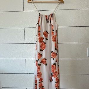 Floral maxi dress
